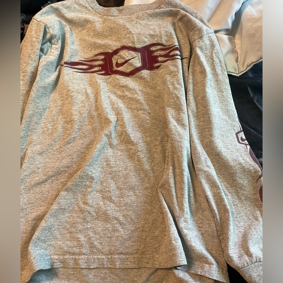 rare vintage nike flame longsleeve - Picture 2 of 4